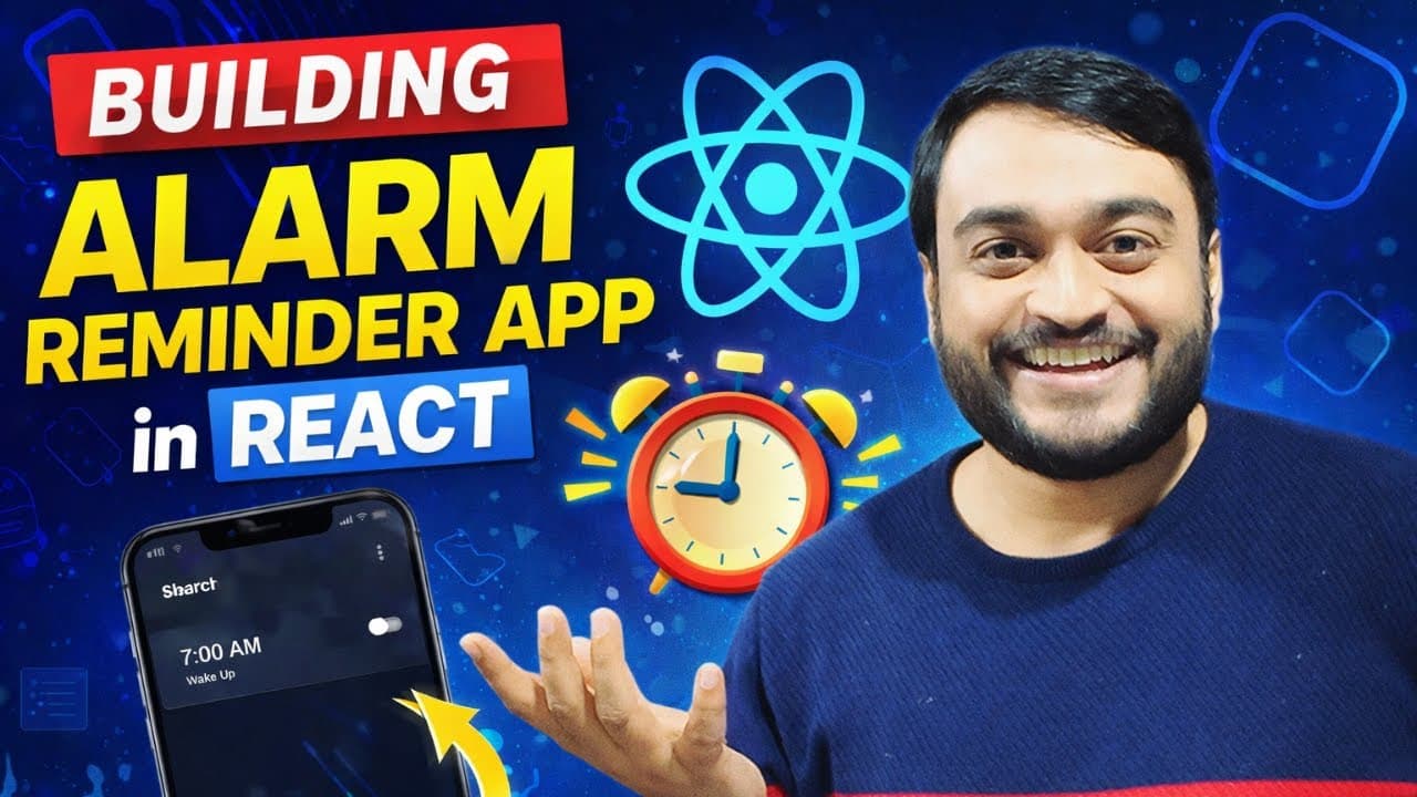 day-70 build alarm and remainder app in react