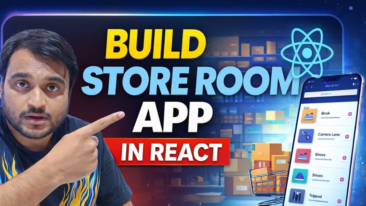 day-96 build storeroom app in react
