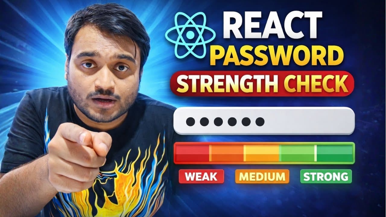 day-89 react password strength checker app
