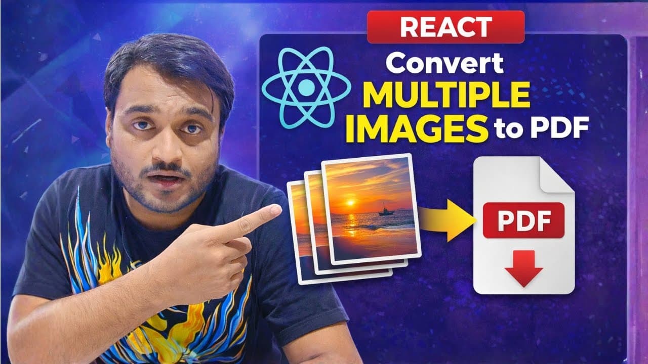 day-79 build react multiple image to PDF