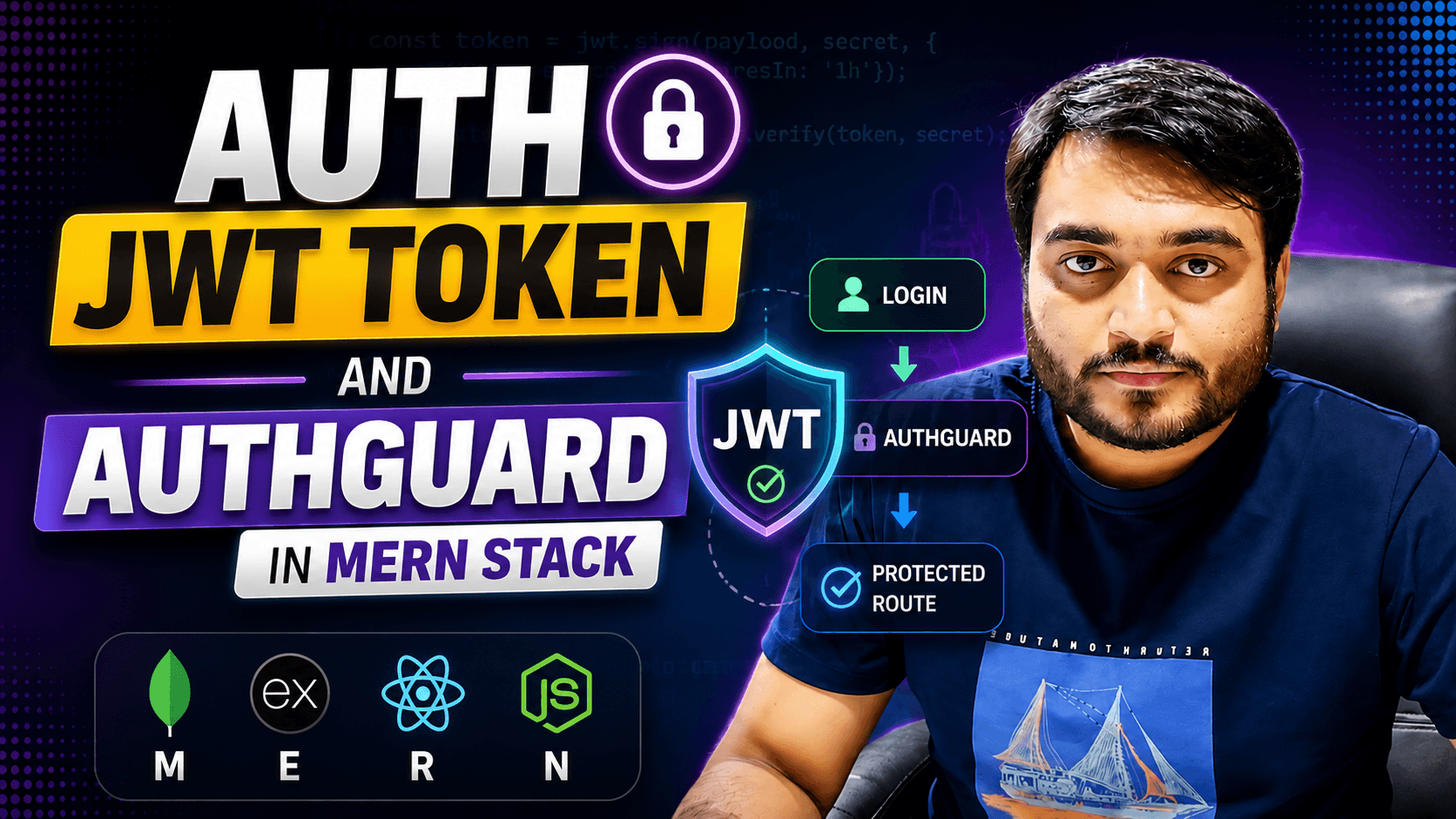 Day-32 authguard and token in mern stack
