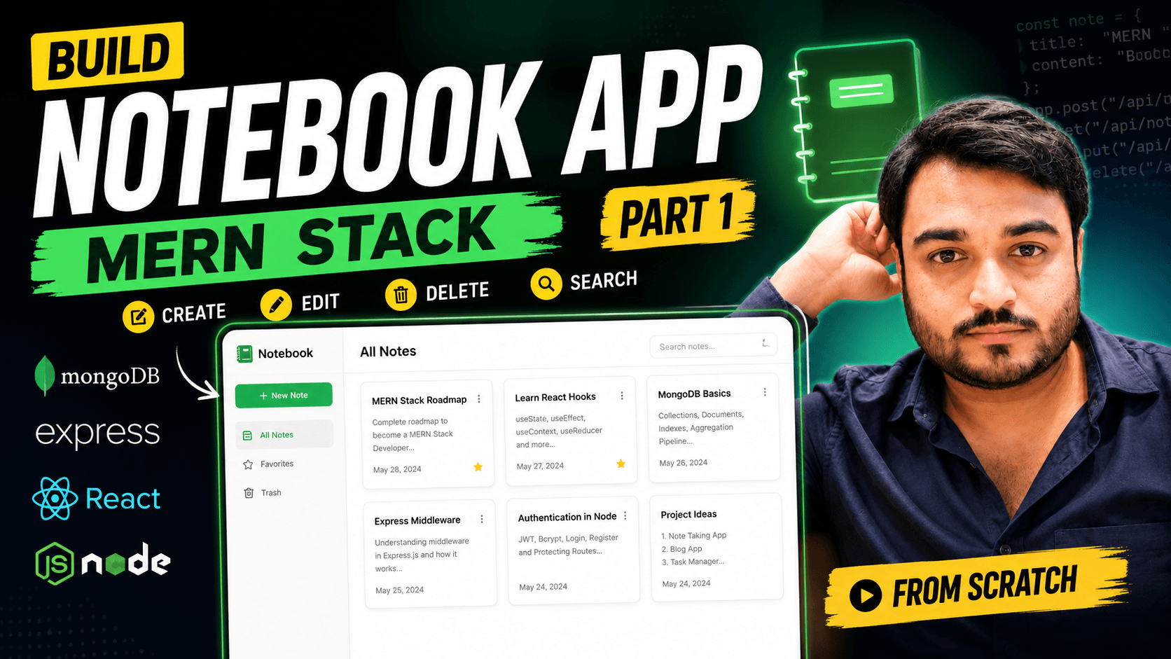 Day-34 notebook app design part 1