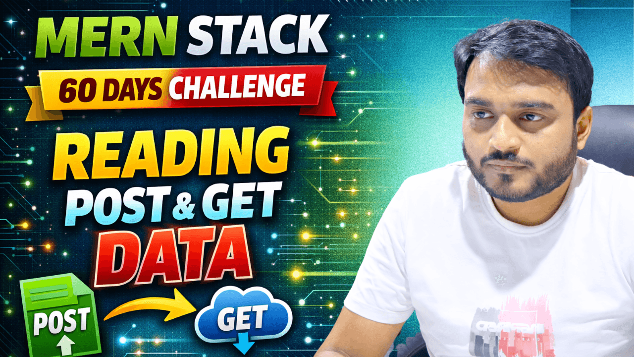 Day-13 Reading get post data in node js