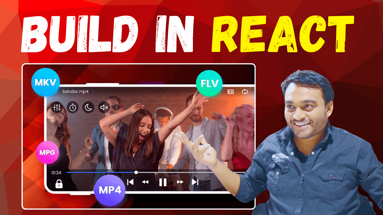 Build Video Player in React JS